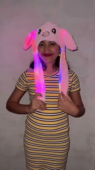 Topi Kelinci dengan Lampu LED | Kehidupan Avani #shorts