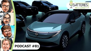 New Nissan LEAF Revealed As A Crossover, 25% Tariff Imposed On Imported Autos @BatteriesIncludedPodcast