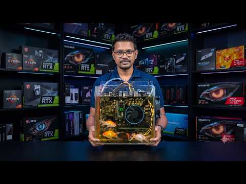 Liquid දාල හදපු PC එක -  1st liquid PC Project - PCGUIDELK