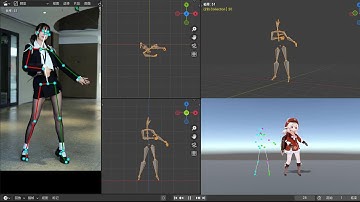 Real-time AI motion capture — Converts video or live webcam in local