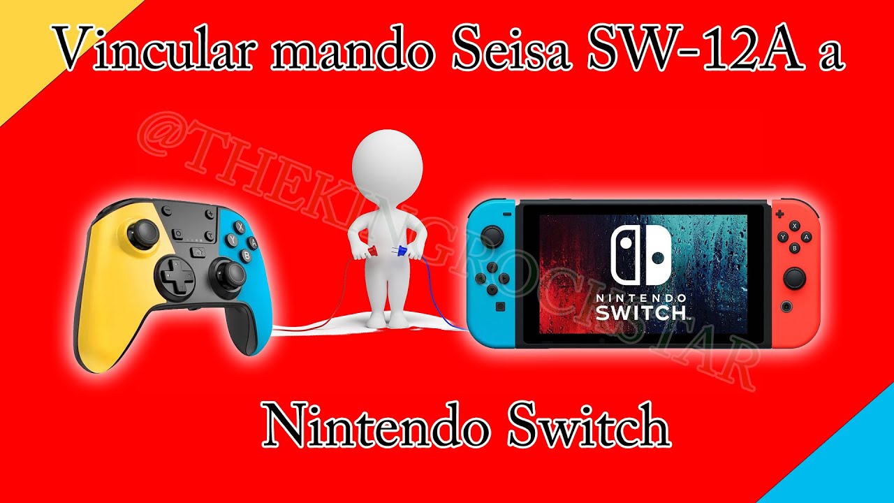 Vincular mando SEISA SW-12A a consola Nintendo Switch - YouTube
