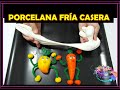 #AprendeConmigo COMO HACER PORCELANA FRÍA CASERA (RECETA MUY FÁCIL)💙🧡💛