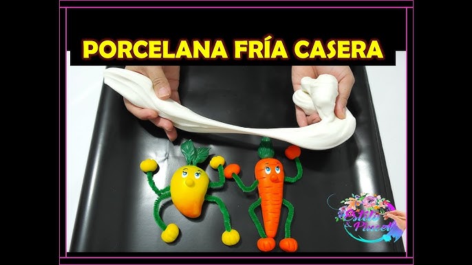 ❤PORCELANA FRIA: Receta PERFECTA! No se agrieta, flexible y suave! ☆El Arte  de Pau☆Tutoriales☆ 