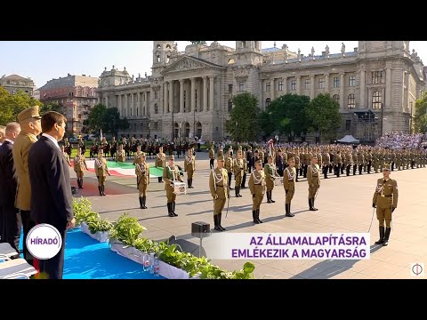 Az államalapításra emlékezik a magyarság