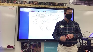 5.1 Division patterns with decimals