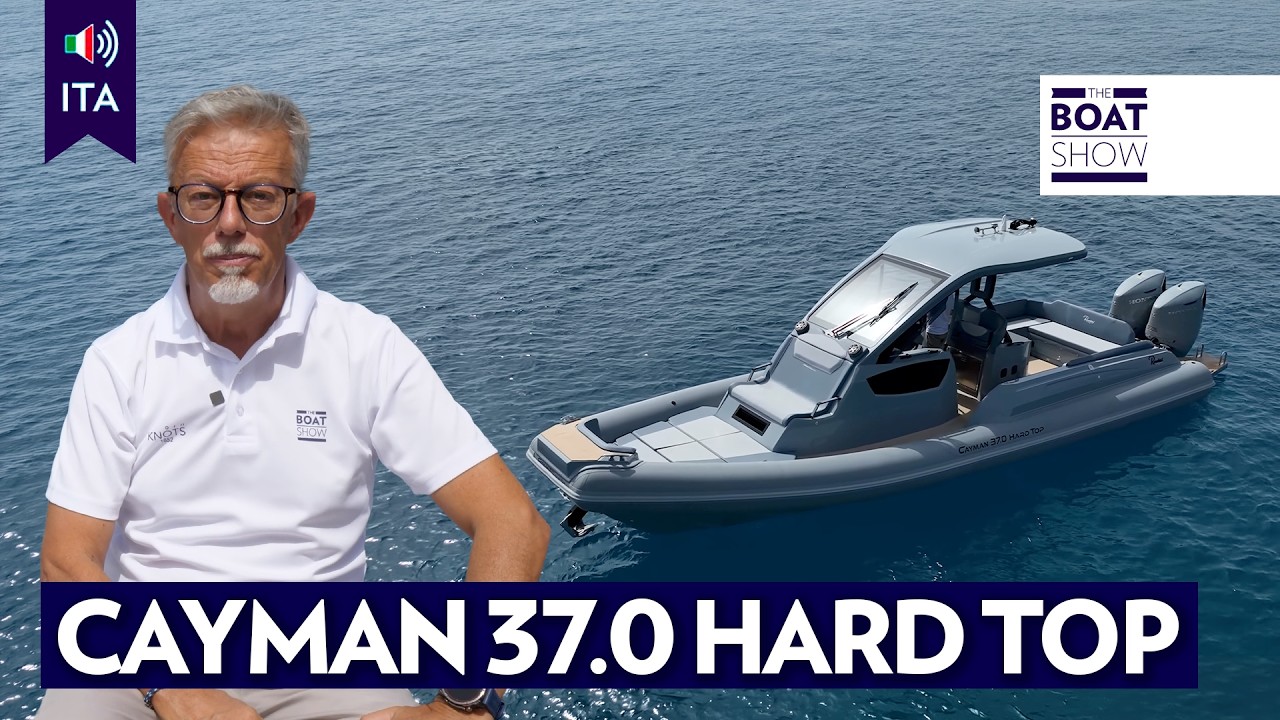 ⁣[ITA] RANIERI CAYMAN 37.0 HARD TOP – Prova completa del nuovo maxi-RIB - The Boat Show