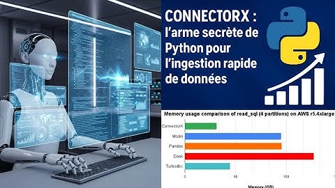 ConnectorX : l’arme secrète de Python pour l’ingestion rapide de données