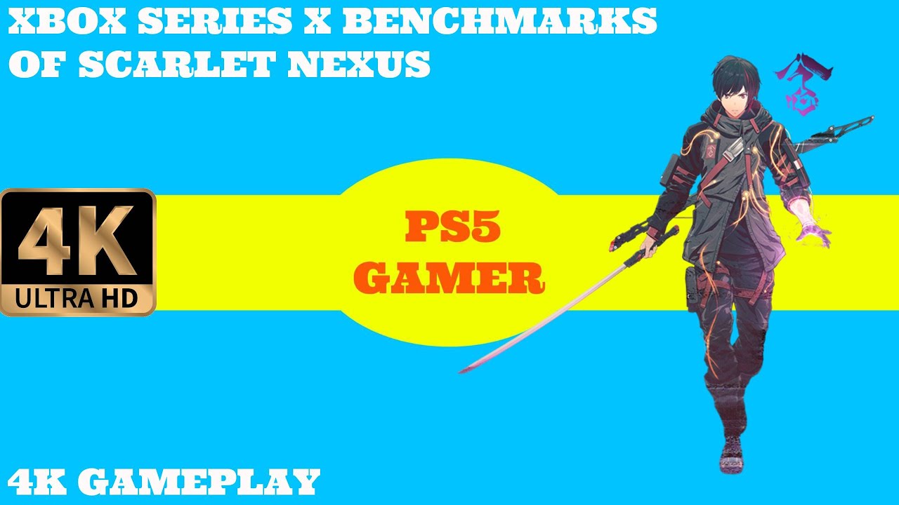 SCARLET NEXUS 4K Benchmarks (Framerate analysis) XBOX SERIES X