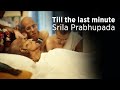 Srila prabhupadas final rituals spiritual body performing samadhi at iskcon vrindavan in 1977