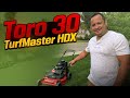 Is the Toro 30" Turfmaster HDX a better Lawn mower than the TimeMaster?