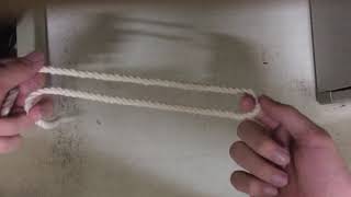首吊りロープの作り方♡