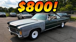 $800–$3K!? | 15 Classic Cars Cheaper Than a Used Golf Cart!