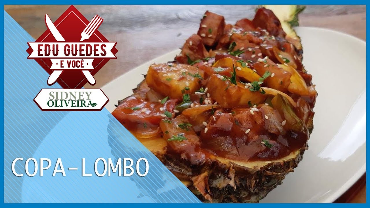 Edu Guedes ensina a preparar receitas com copa-lombo