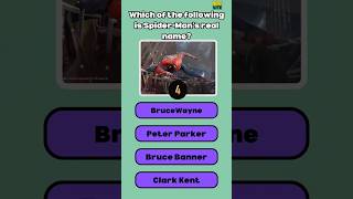 Guess the Spiderman Quiz! #quiz #quizgames #spidermanquiz #shorts