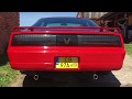 1988 Pontiac Trans Am 305cui idling