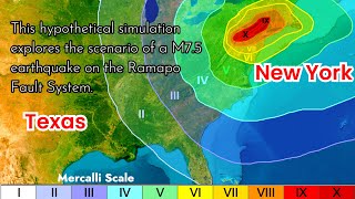 New York: 7.5 Quake Scenario - Simulation in Real Time