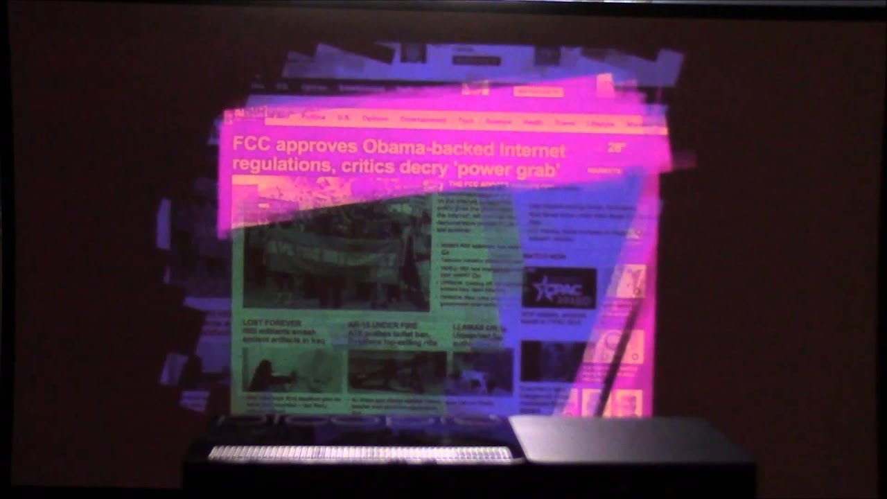 Streaming to The Celluon PicoPro HD Laser Pico Projector to The Samsung Galaxy S4