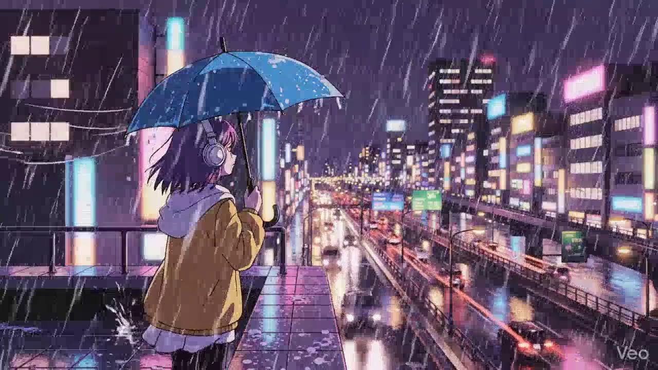 Rainy City Nights 🌧️ Lofi Chillhop from Japan