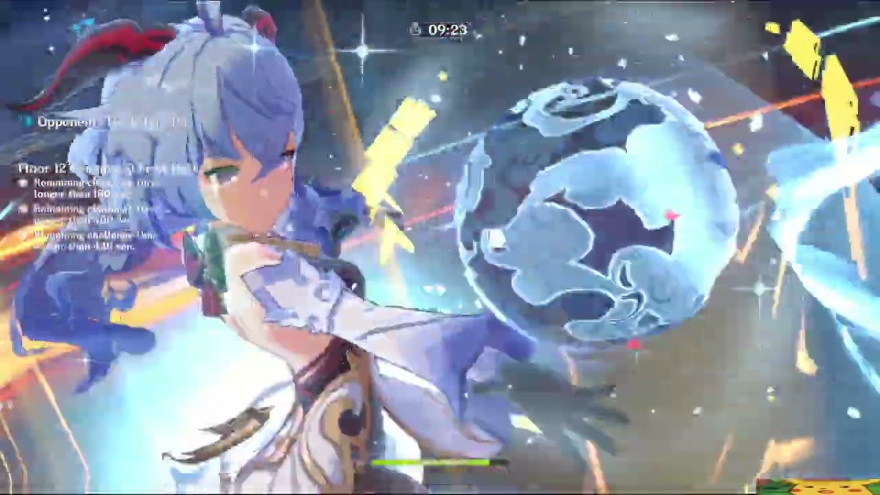 Dehya Ganyu melt floor 12 top side clear.