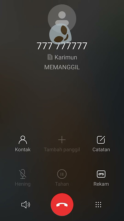 MENCOBA MENELPON 777777777 APAKAH NOMOR HANTU?