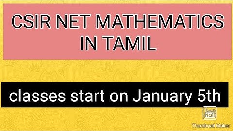 CSIR NET MATHEMATICS-ONLINE & CLASSROOM BATCH COACHING-STUDY MATERIAL DEMO #csirnetmaths #netmaths