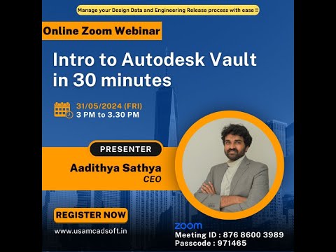 Webinar 4 - Intro to Autodesk Vault in 30 minutes - YouTube