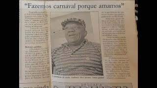 G.R.E.S. AQUARELA  ENTREVISTA COM MESTRE AMBRÓSIO LEGENDADO
