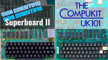 OSI Superboard II and the UK101