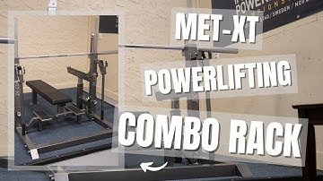 MET-XT Powerlifting Combo Rack Product Information