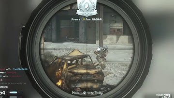 CRAZY MWR CROSSMAP NOSCOPE!!