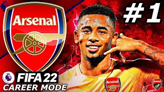 FIFA 22 Arsenal Career Mode EP1 - THE BEGINNING ?