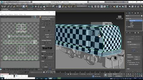 3DsMax Tutorials, Tutorial on 3D Modeling & Texturing a WAG12b Indian Locomotive in 3dsmax (Part 12)