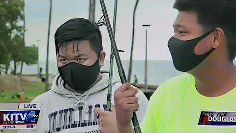 Hurricane Douglas Interview | Only In Hawaii LOL