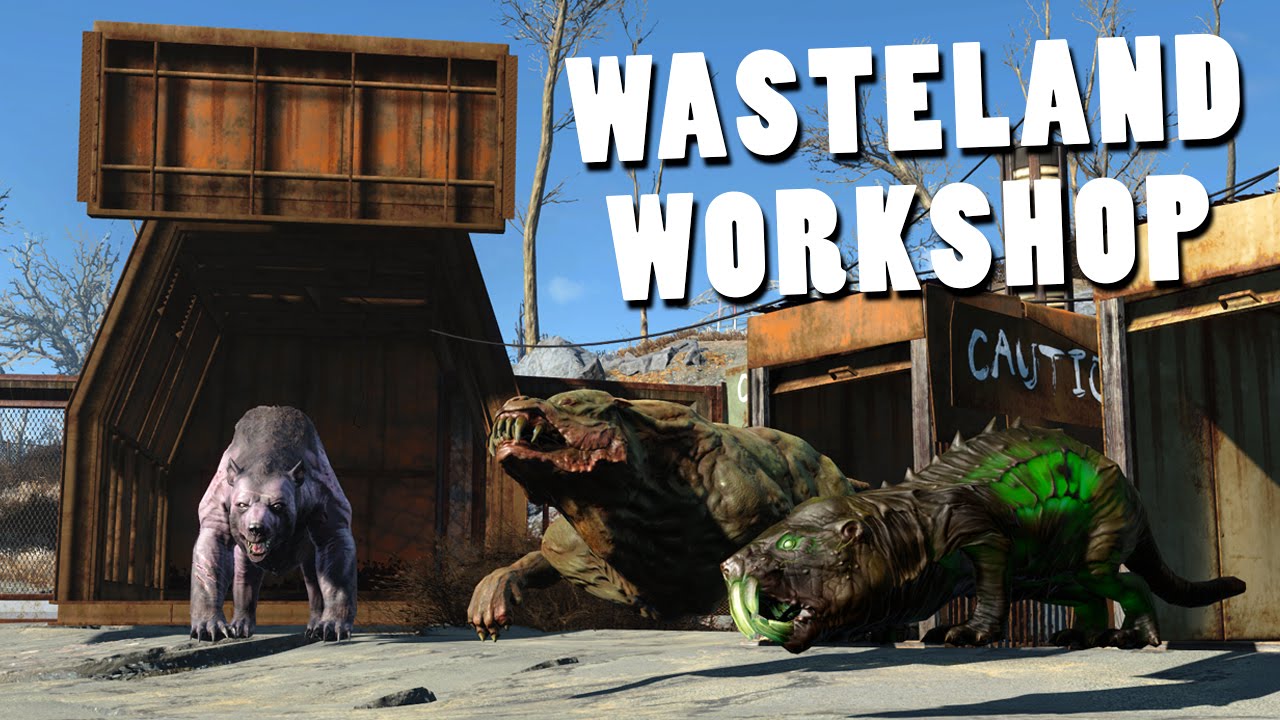 Fallout 4 Wasteland Workshop Youtube