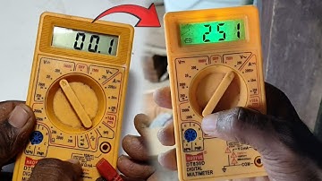 Upgrade your multimeter converted to LED display|amazing invention