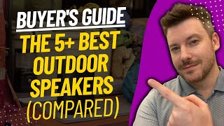 TOP 5 Best Outdoor Speakers - Best Outdoor Speaker Review (2023)