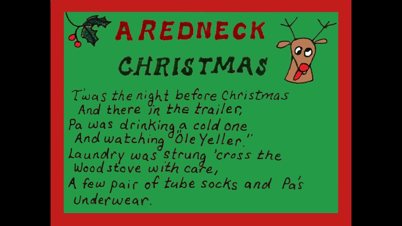 A REDNECK CHRISTMAS/A FREE VIDEO CHRISTMAS CARD - YouTube