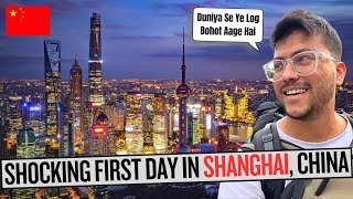 MIND BLOWING FIRST IMPRESSION TO SHANGHAI, CHINA 😱😱