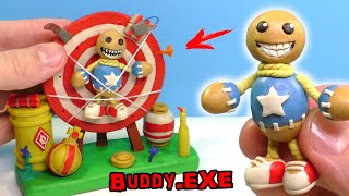 Making BUDDY from game Kick the Buddy with Clay