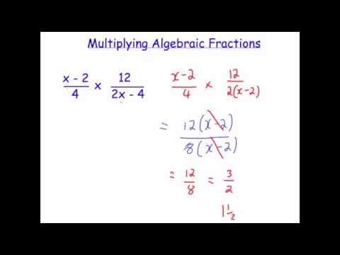 How To Multiply Fractions With Variables Algebra (Mathematical Concept