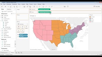Dual Layer Mapping - Visual Analytics with Tableau