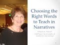 Understanding Complex Texts and Vocabulary