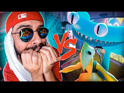 Azul Babão do Roblox (Rainbow Friends) Vs. Mussoumano - Mussoumano 