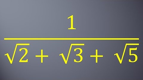No calculator | Useful idea for math olympiad UKMT senior  maths smc jmc intermediate 2022 2023