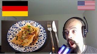 Germany Reaction American Reacts To Maultaschen A Swabian Dumpling | German Cuisine