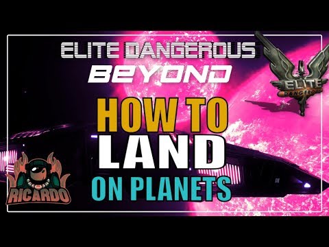 Elite Dangerous Planetary landings : How to land on planets