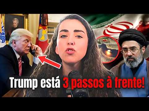 A última jogada de Trump vai dar o golpe final no Irã!
