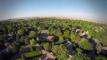 UAV Flight Around the Neighborhood - 3D Robotics IRIS