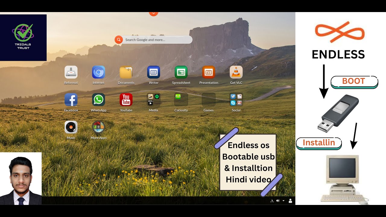 🔵 Endless OS – A new solution for old systems, with just a Bootable USB ...
