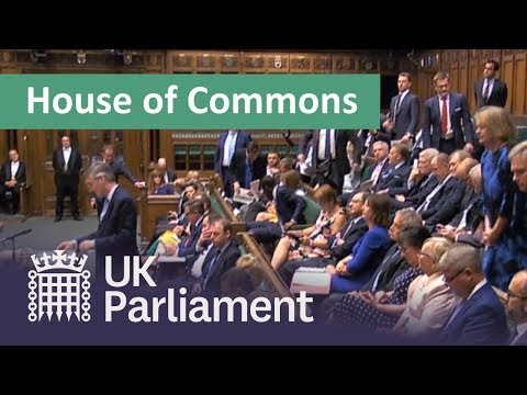LIVE from the House of Commons: statement from the Prime Minister and the SO24 application